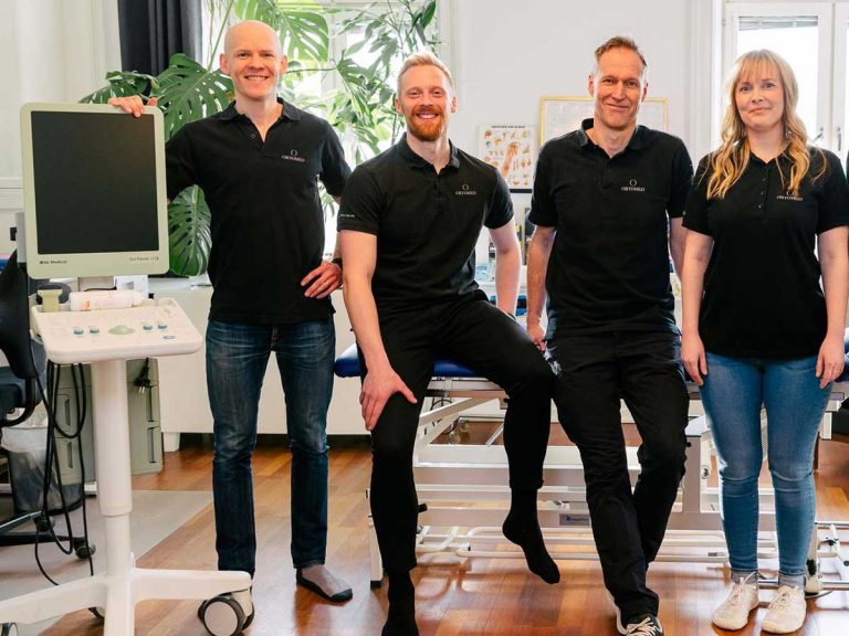 Ortoped specialist fysioterapeuter på Ortomed Göteborg och Stockholm