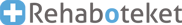 Logo Rehaboteket, samarbetspartner till Skadekompassen