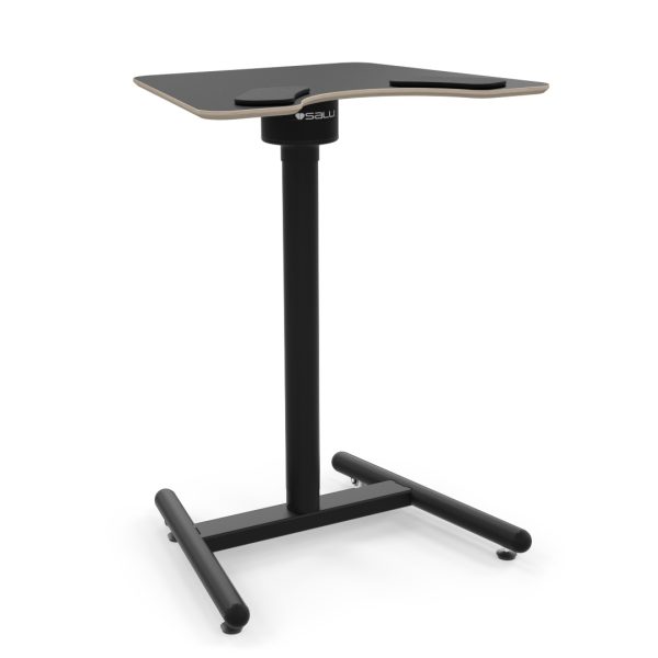 Skrivbord höj och sänkbart Small Desk Salli svart