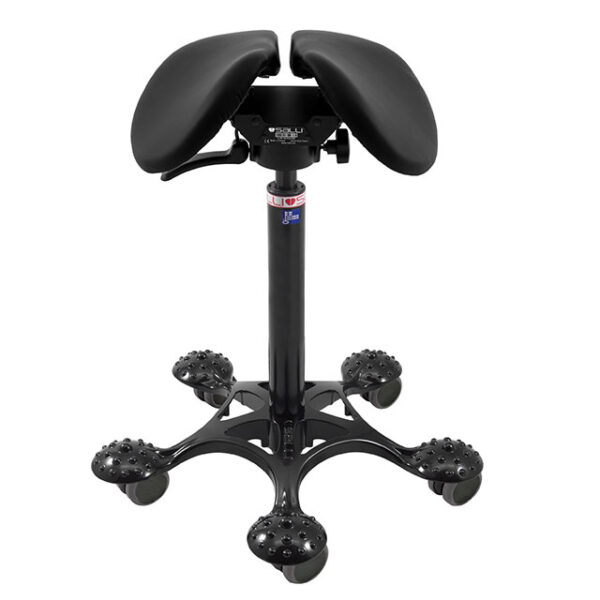 produktbild sadelstol salli swing svart 560mm bas