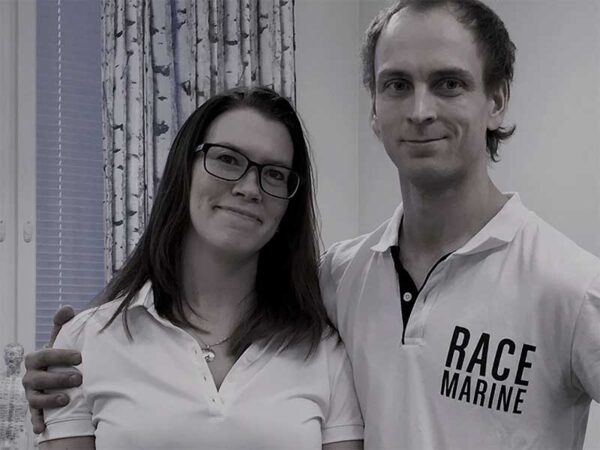 Fysioterapeut Daniel och Annica hos Fysioterapi Daniel Sjölind i Jakobstad