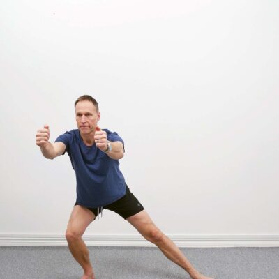 Djup sidoposition med bibehållen knä- och höftlinjering