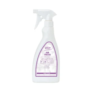 Liv Air Fresh luktuppfriskare 500 ml sprayflaska från Clemondo, för behandlingsrum och toalett